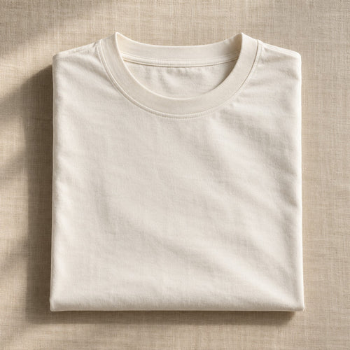 The Heavyweight Tee in Bone