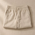The Linen-Blend Short in Sand